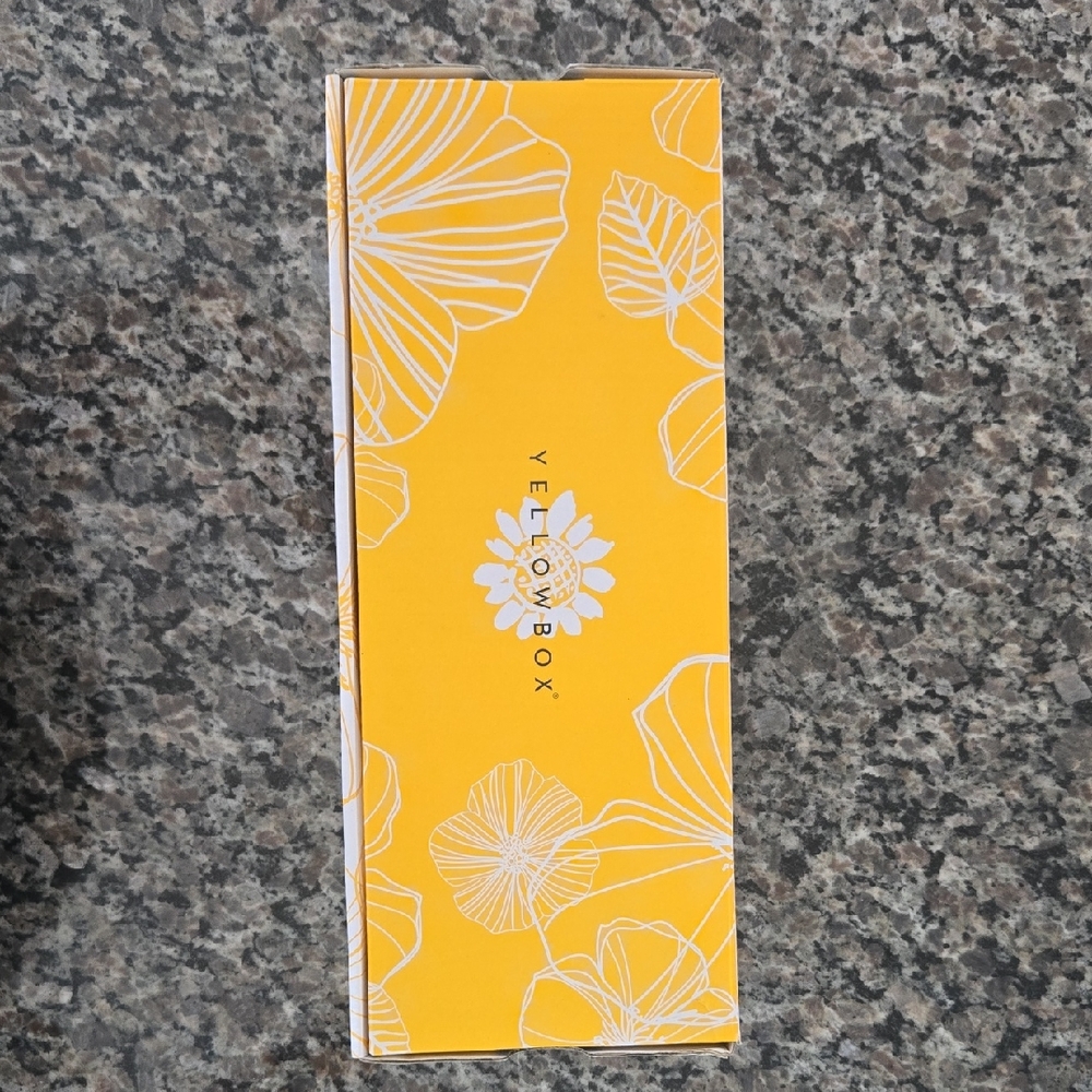 Yellow Box Sunflower Patterned Gift Box